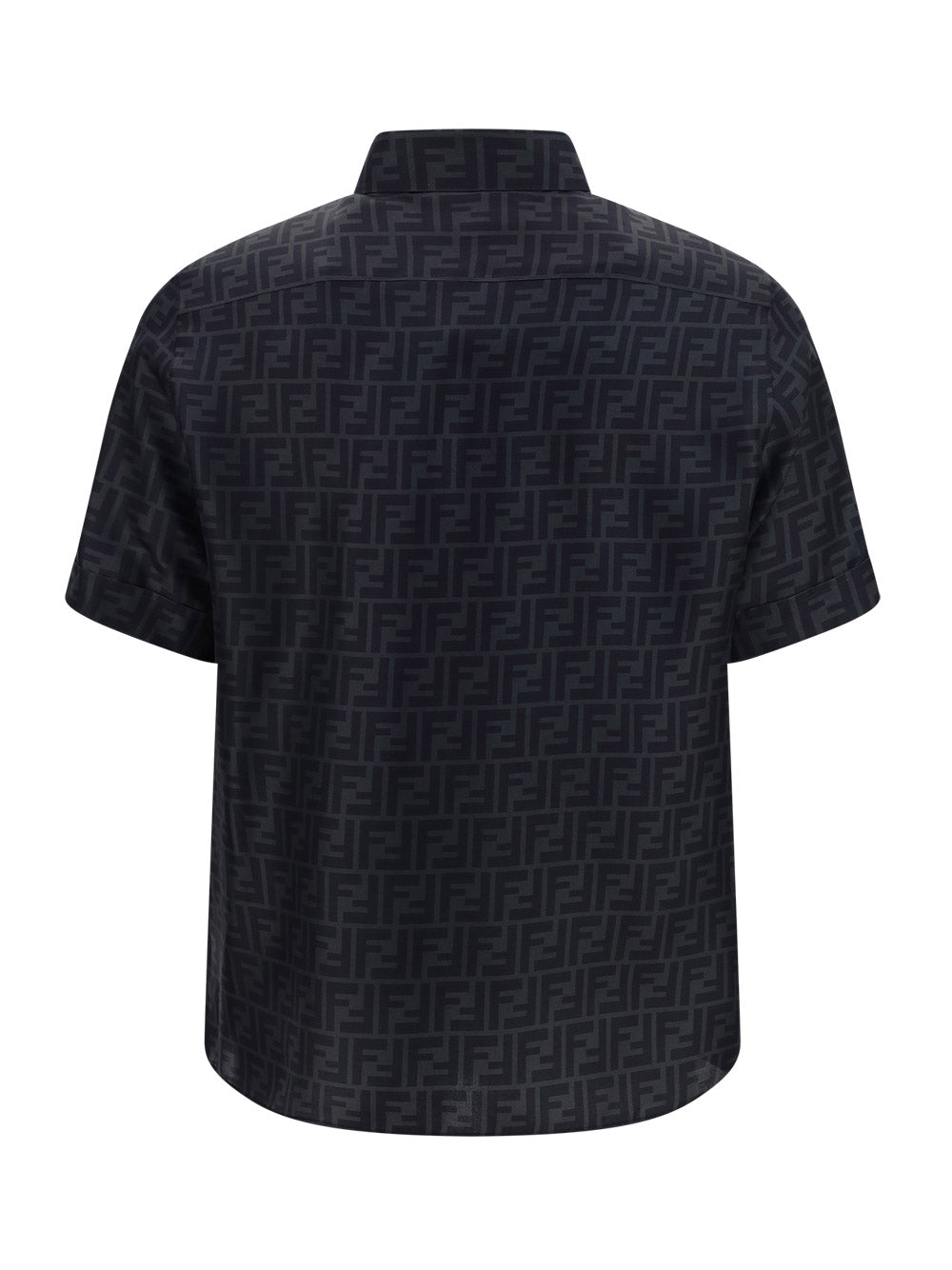 Silk Logo Shirt - Black