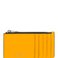 Fragments Zipped Card Case In Grain De Poudre-Embossed Leather - Orange