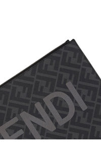 Flat Pouch - Black/Grey