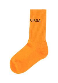 Balenciaga Tennis Socks - Orange