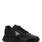 Prax 01 Sneakers in Nylon & Leather - Black
