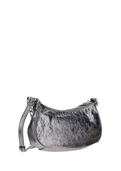 Le Cagole Mini Bag With Chain - Silver