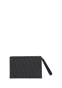 Flat Pouch - Black/Grey