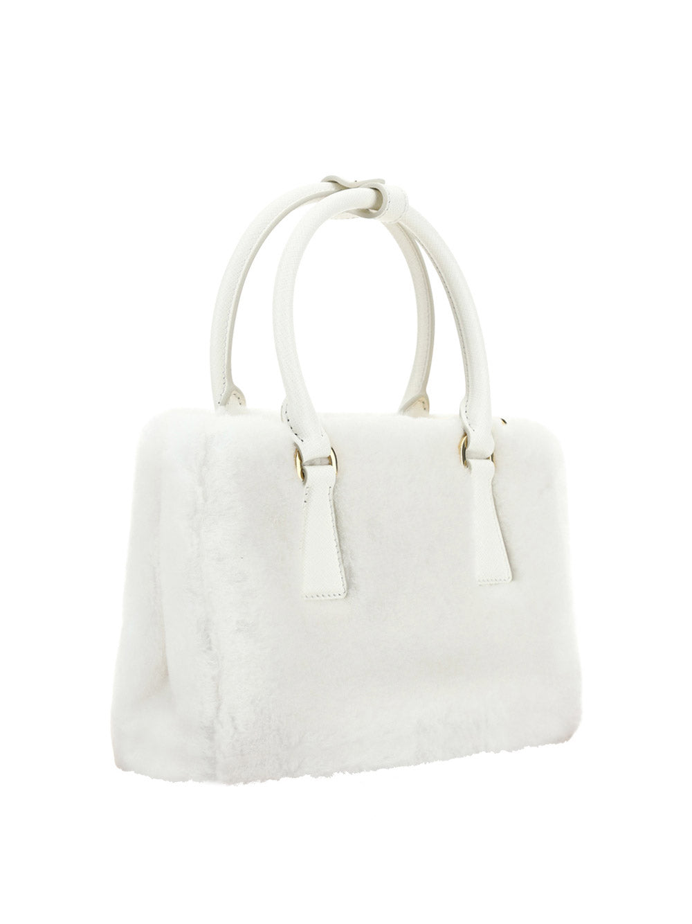 Off white shearling discount bag