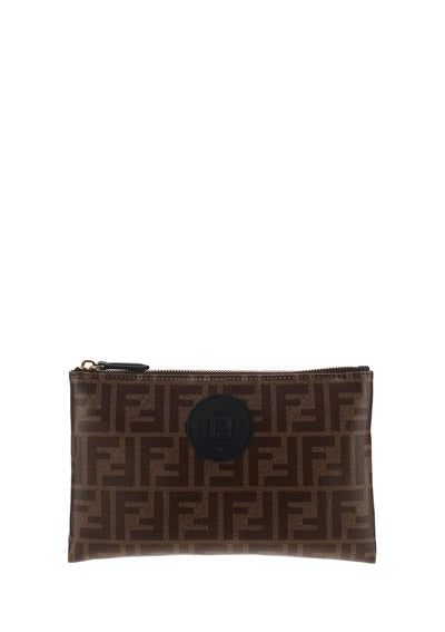 Small Flat Pouch - Brown