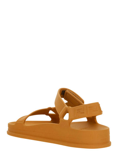 Rubber Sandals - Brown