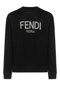 Logo-Print Cotton-Blend Terry Sweatshirt - Black