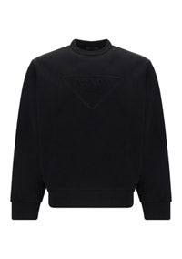 Embossed Logo Sweatshirt - Black