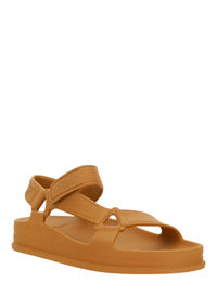 Rubber Sandals - Brown