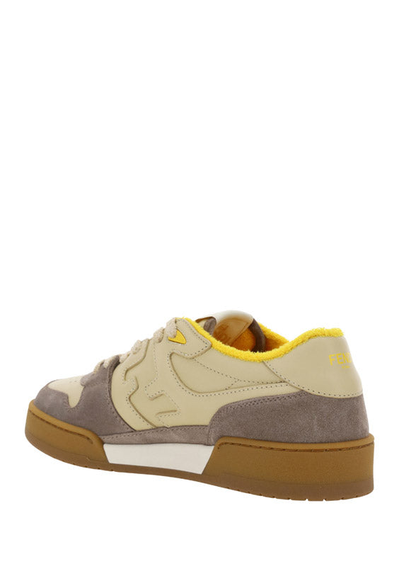 Match Suede Low-Top - Beige