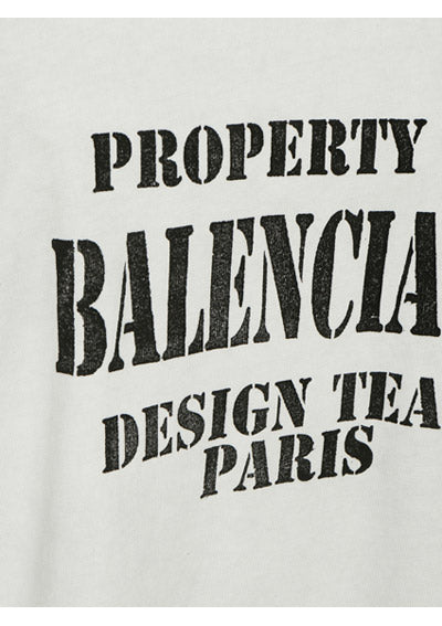 Property of Balenciaga T-Shirt - Off White