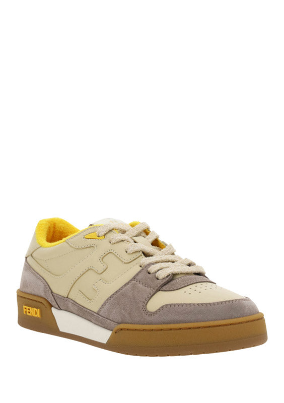 Match Suede Low-Top - Beige