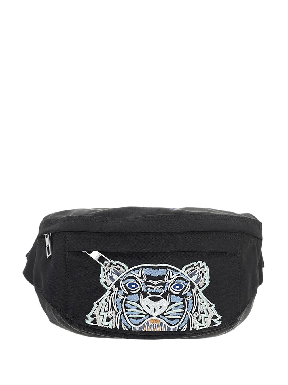 Canvas Kampus Tiger Belt Bag - Black