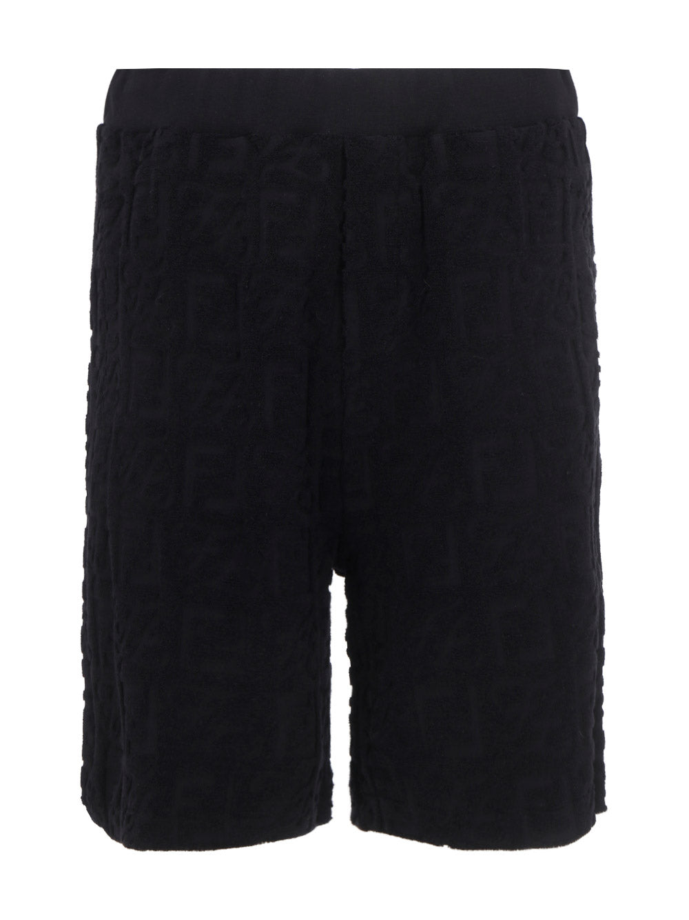 Logo Cotton Trousers - Black