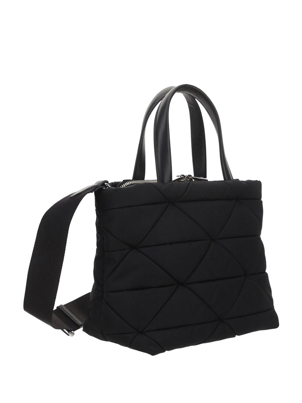 Re-Nylon Padded Tote Bag - Black – Amuze