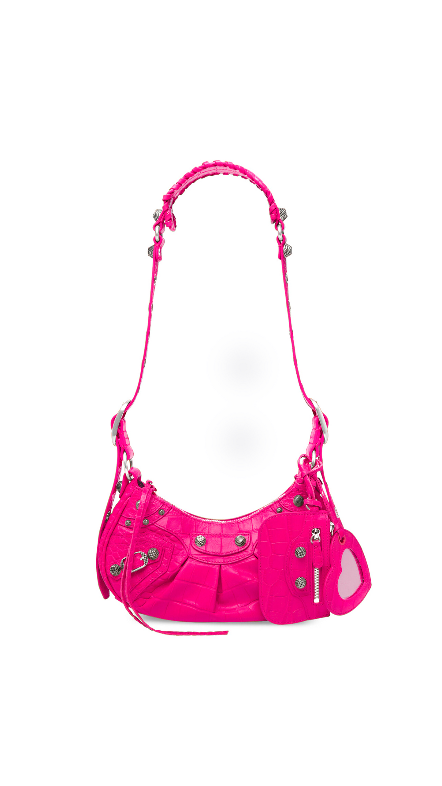 Le Cagole XS Shoulder Bag - Bright Pink