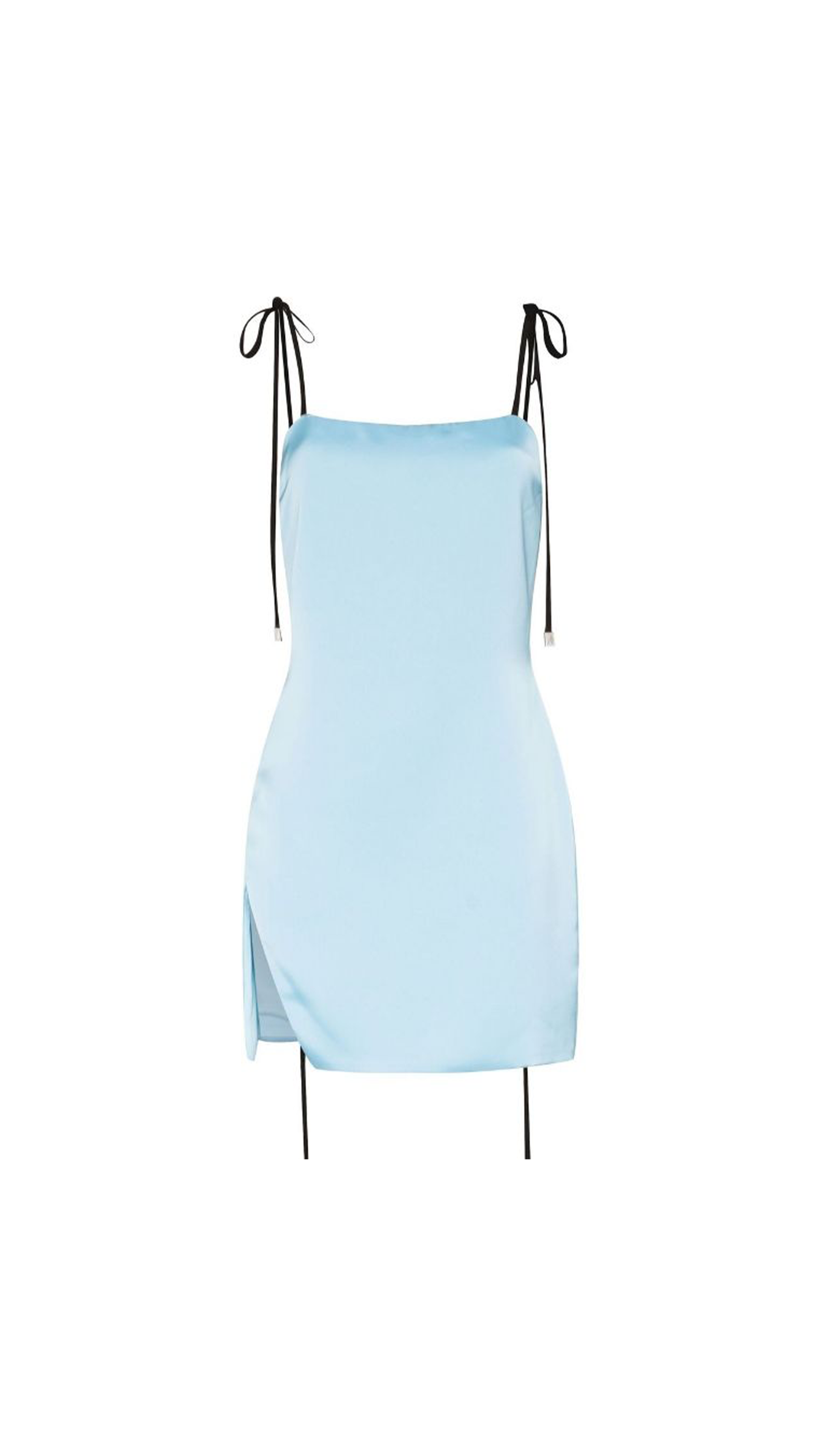 Strap Detail Minidress - Blue