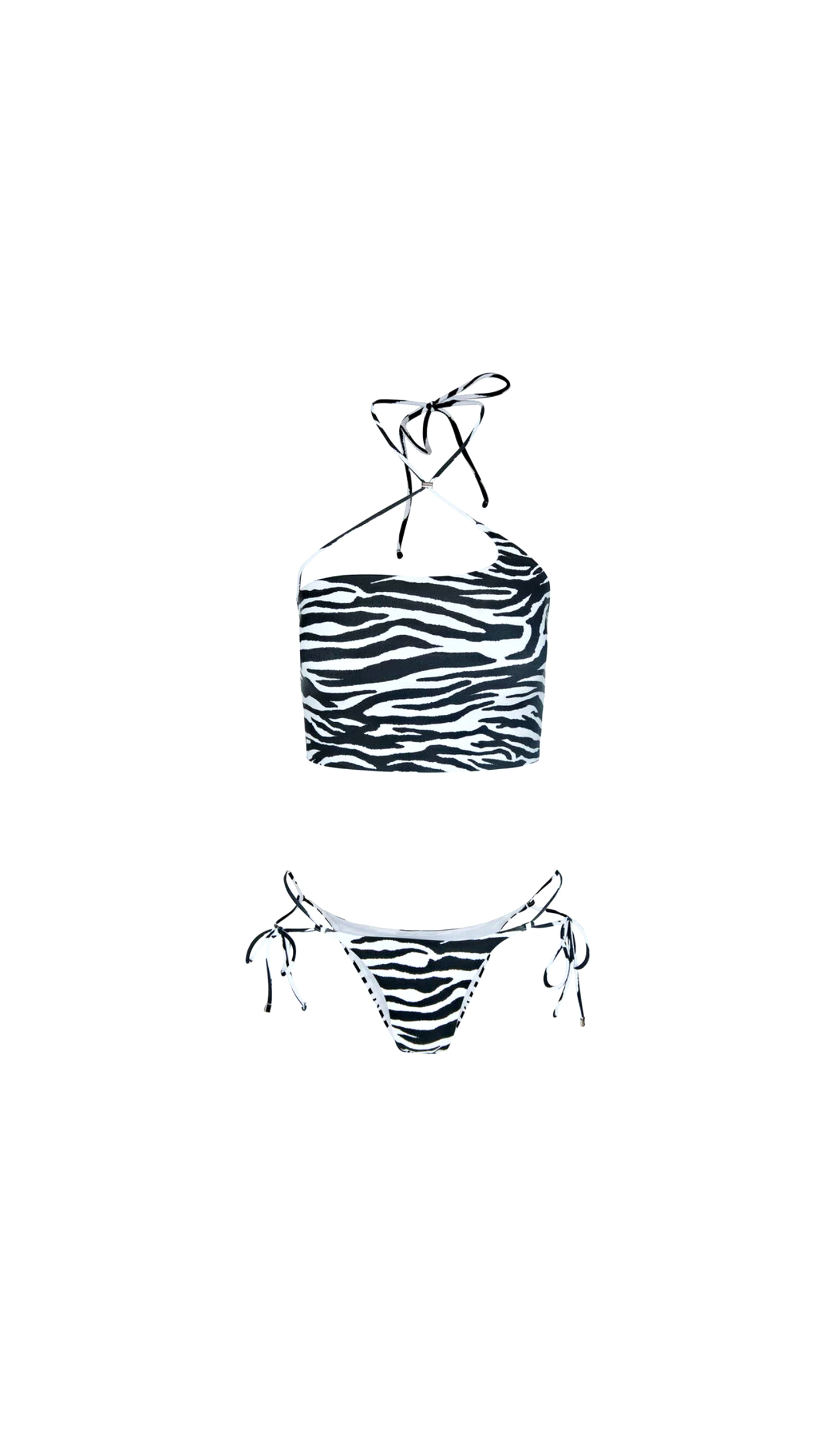 Zebra Printed Bikini