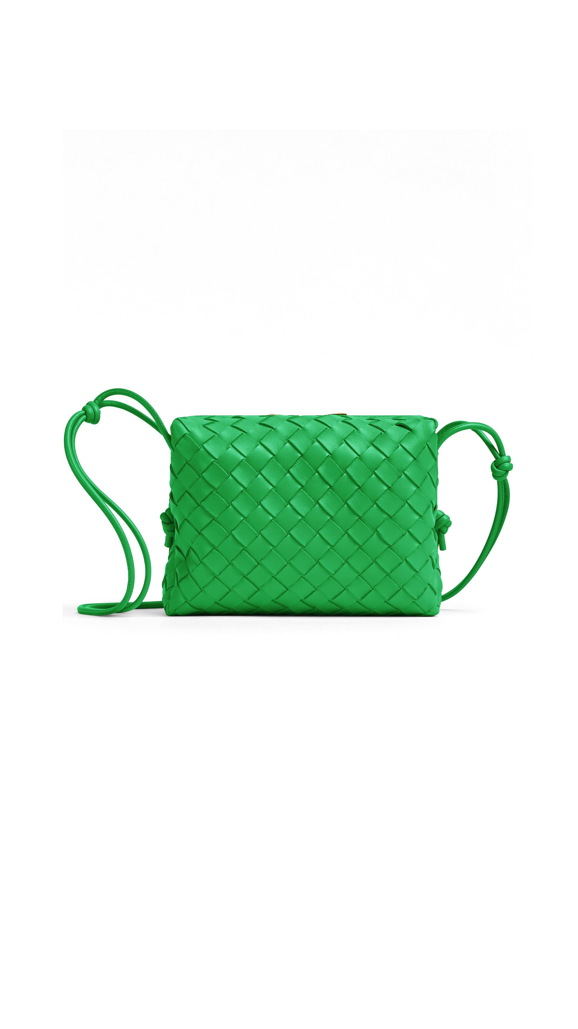 Bottega Veneta Small Loop Camera Bag In Parakeet (green) for
