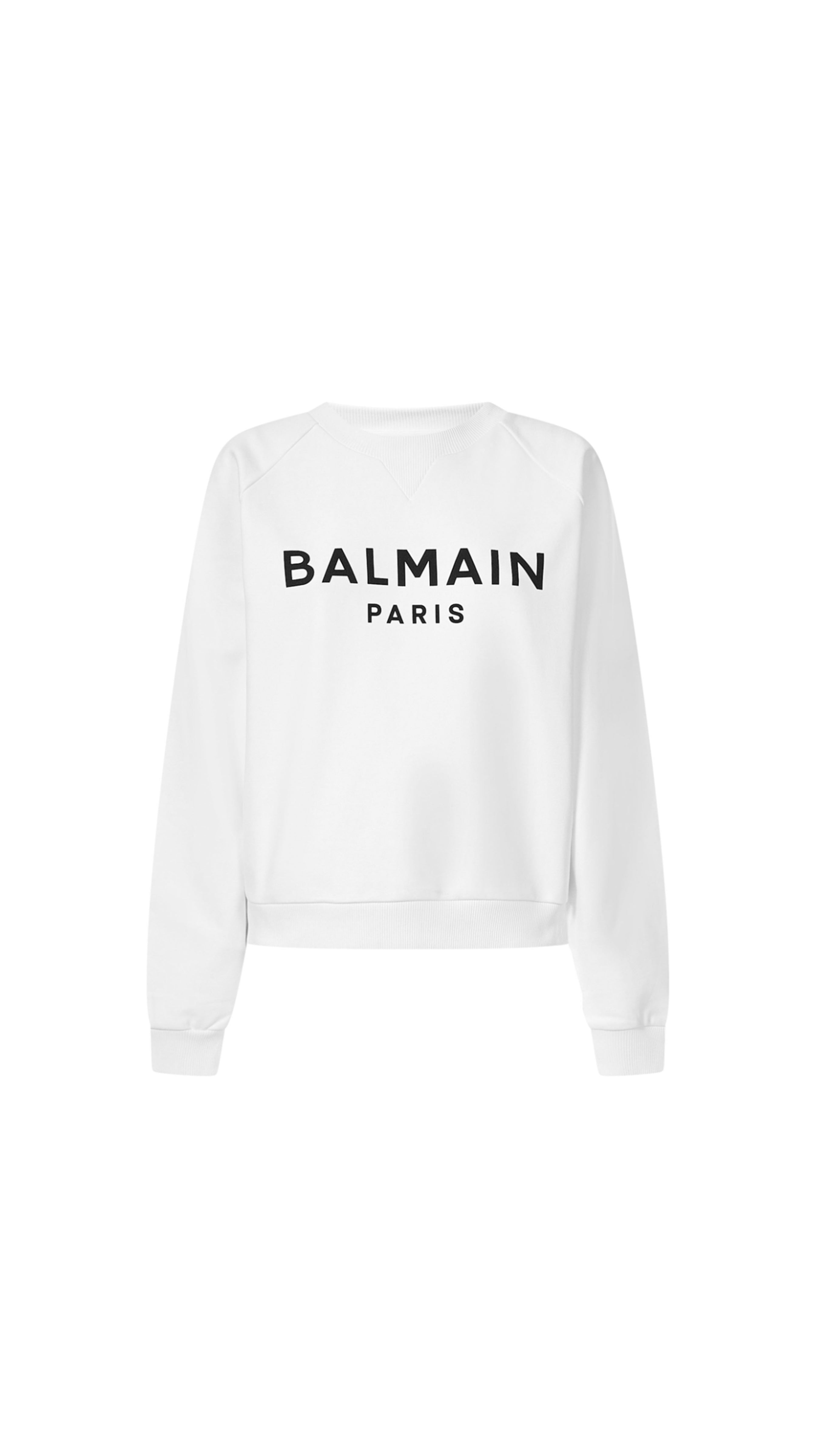 Cotton Sweatshirt With Logo - White