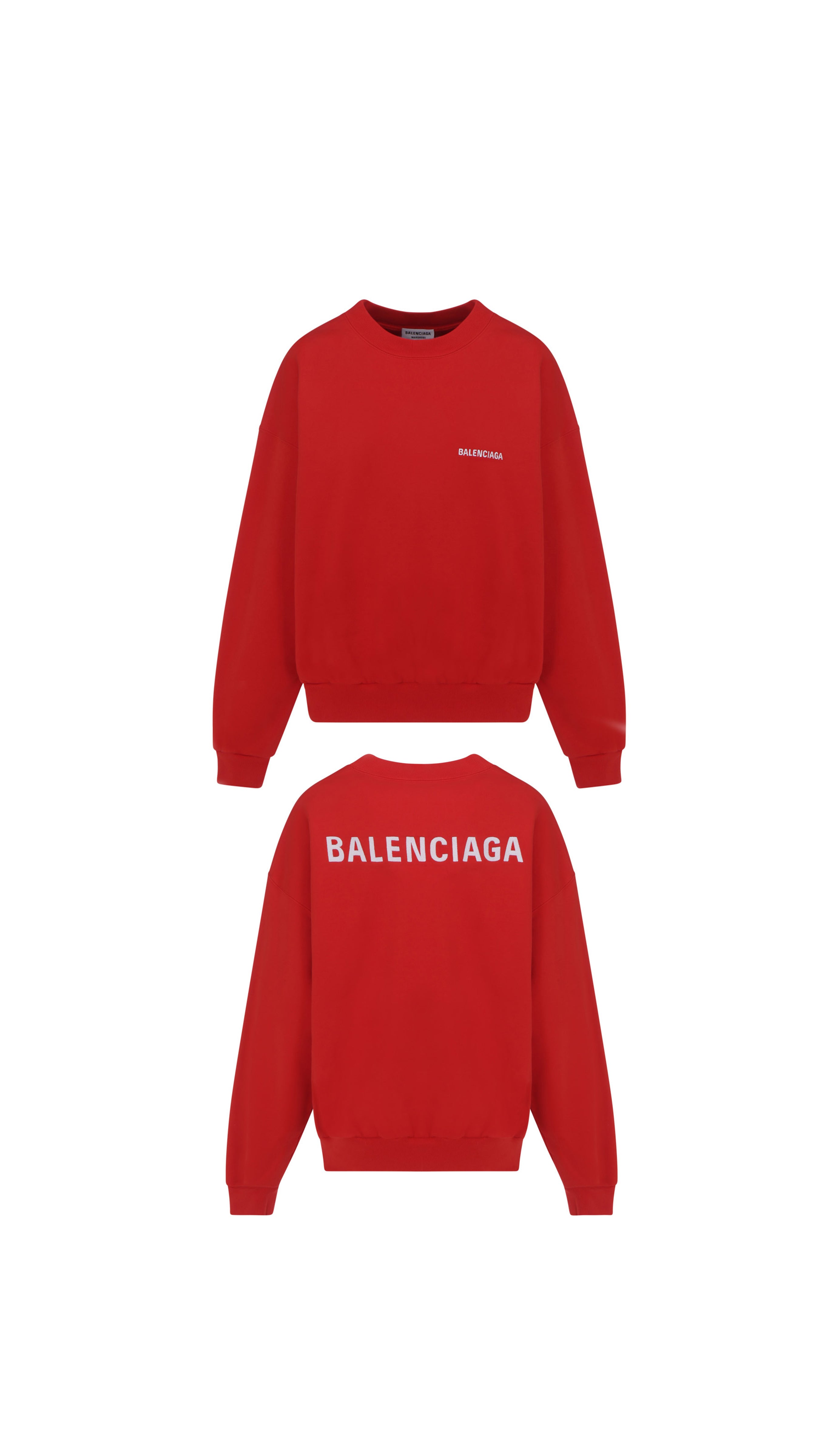 Sweatshirt Regular Fit - Red