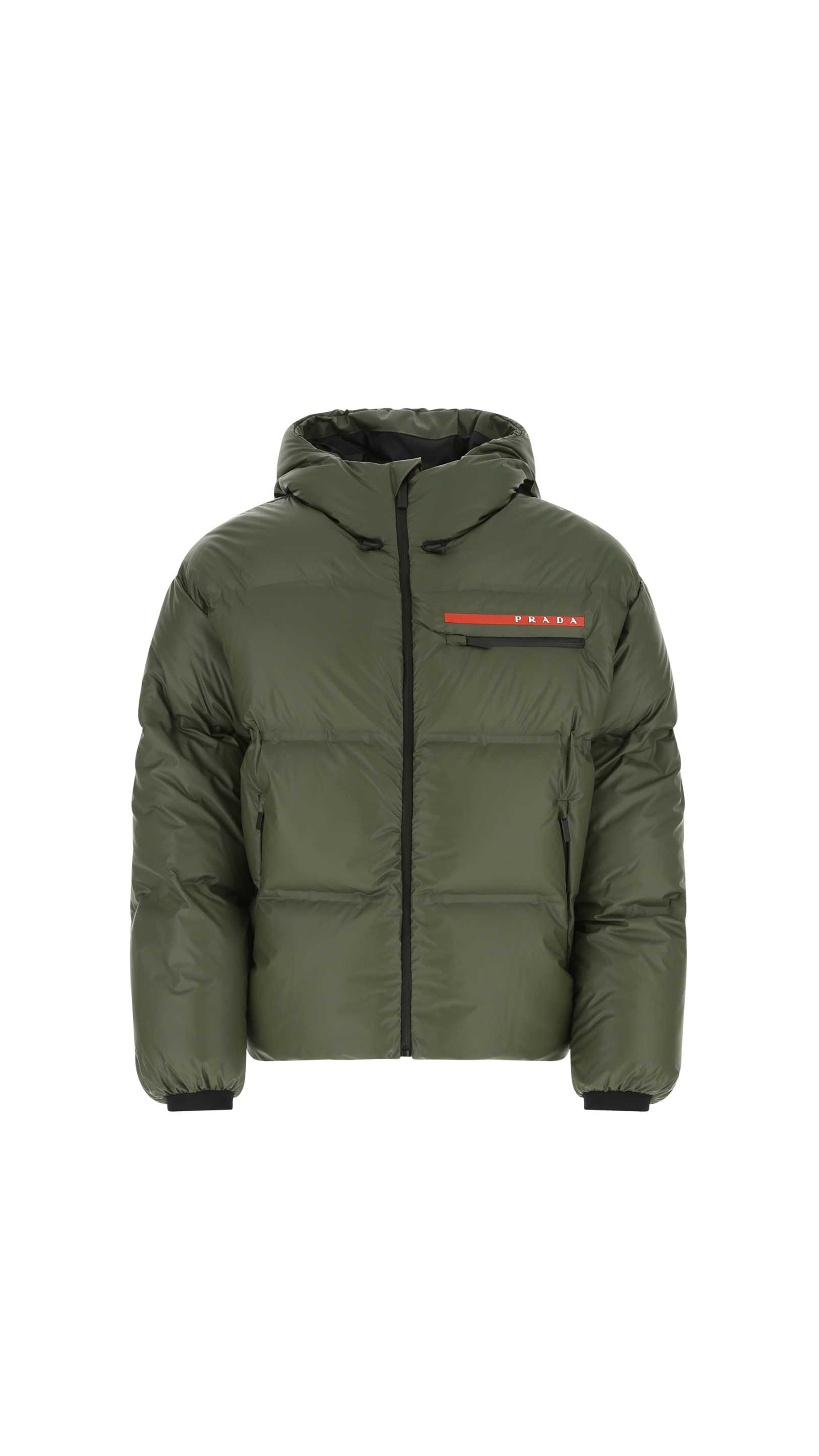 Prada shop green jacket