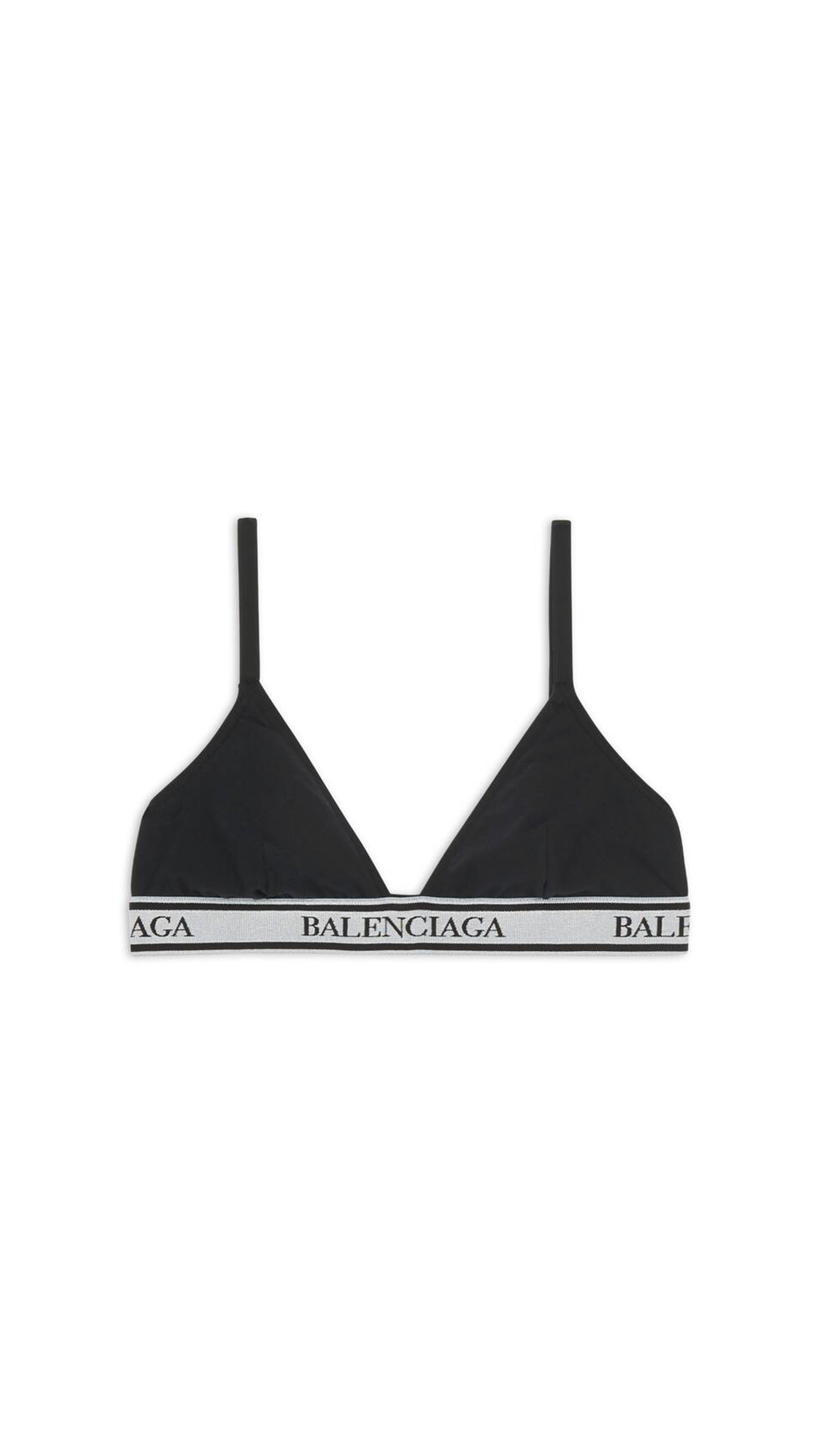 Elastic Bra - Black