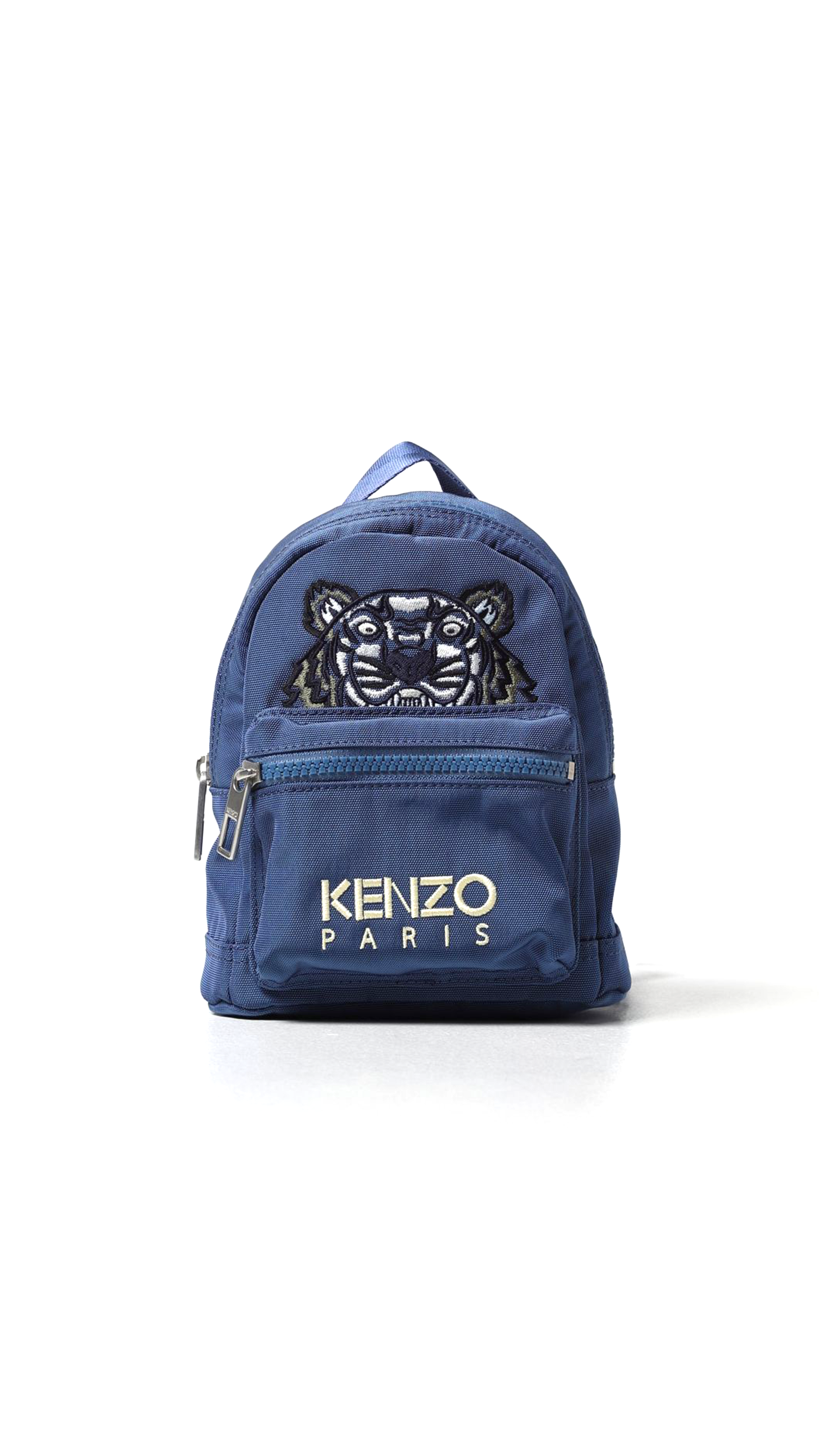 Mini Canvas Kampus Tiger Backpack - Blue