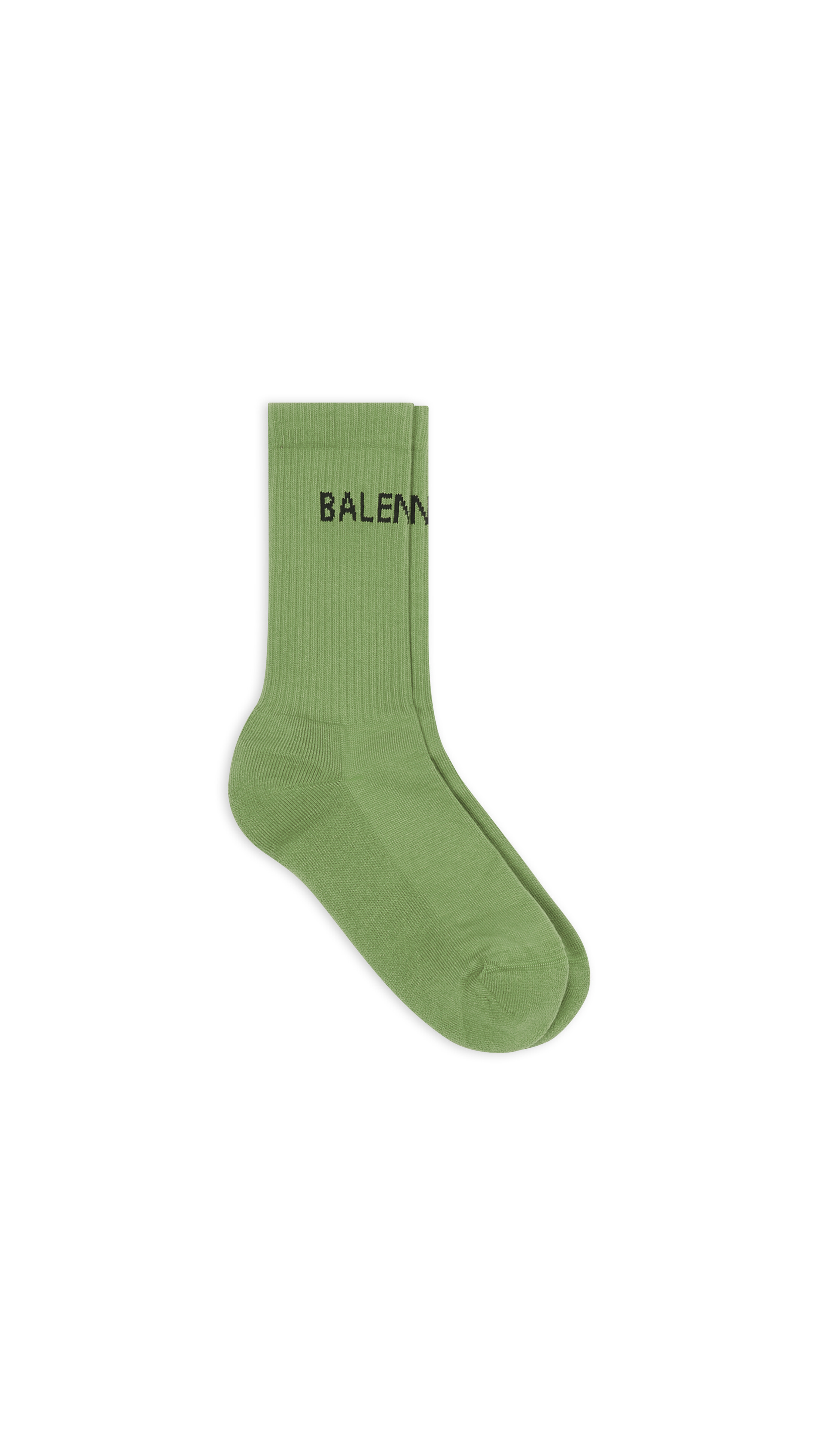 Balenciaga Tennis Socks - Olive Green