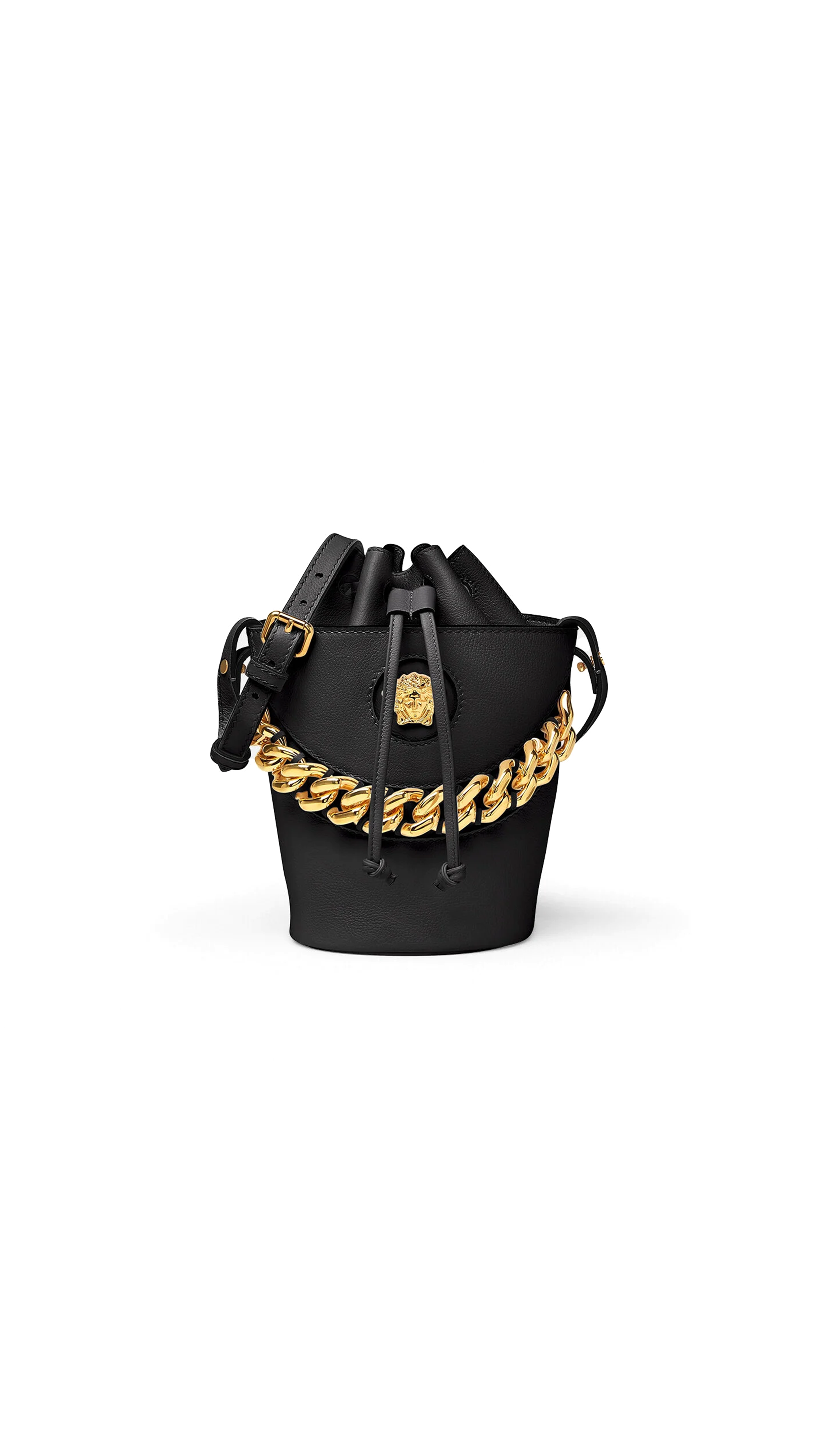 La Medusa Bucket Bag - Black