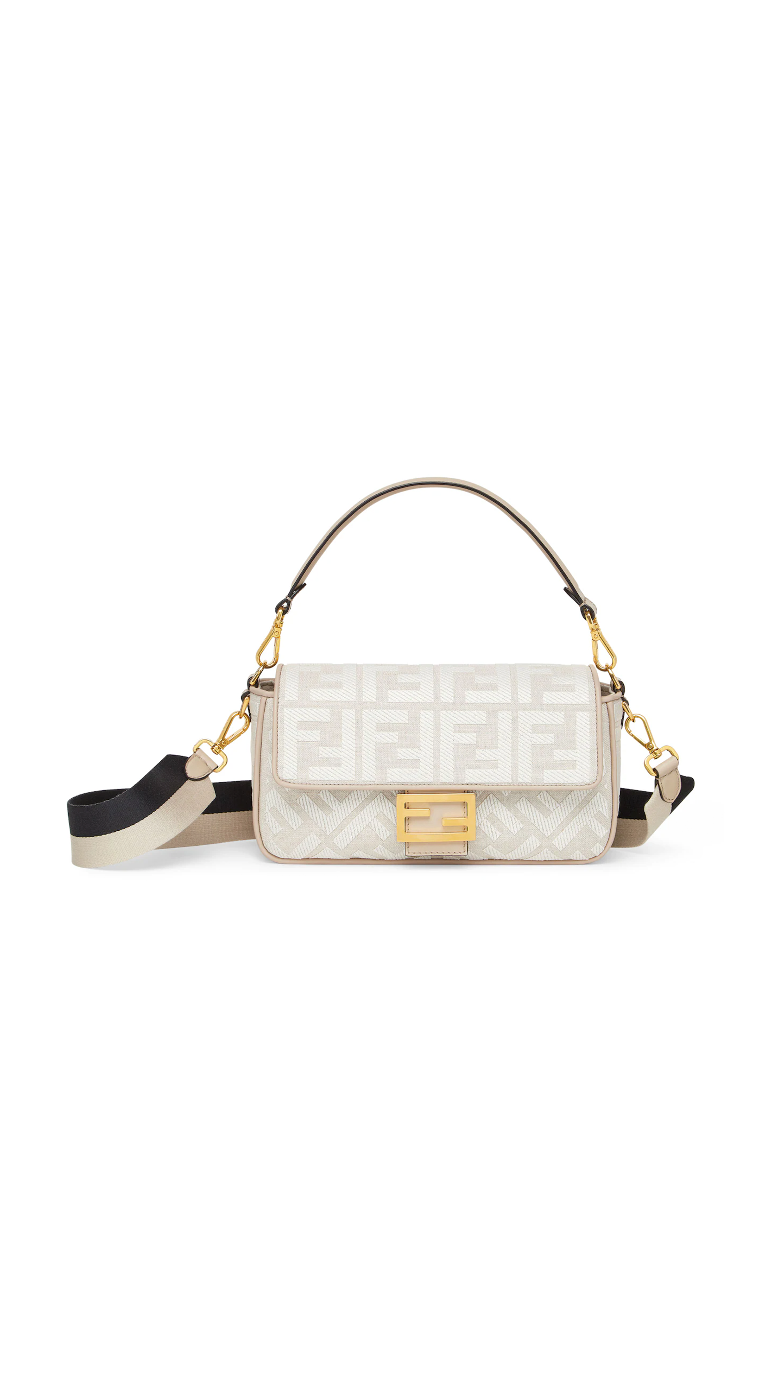 FF Baguette Bag - White