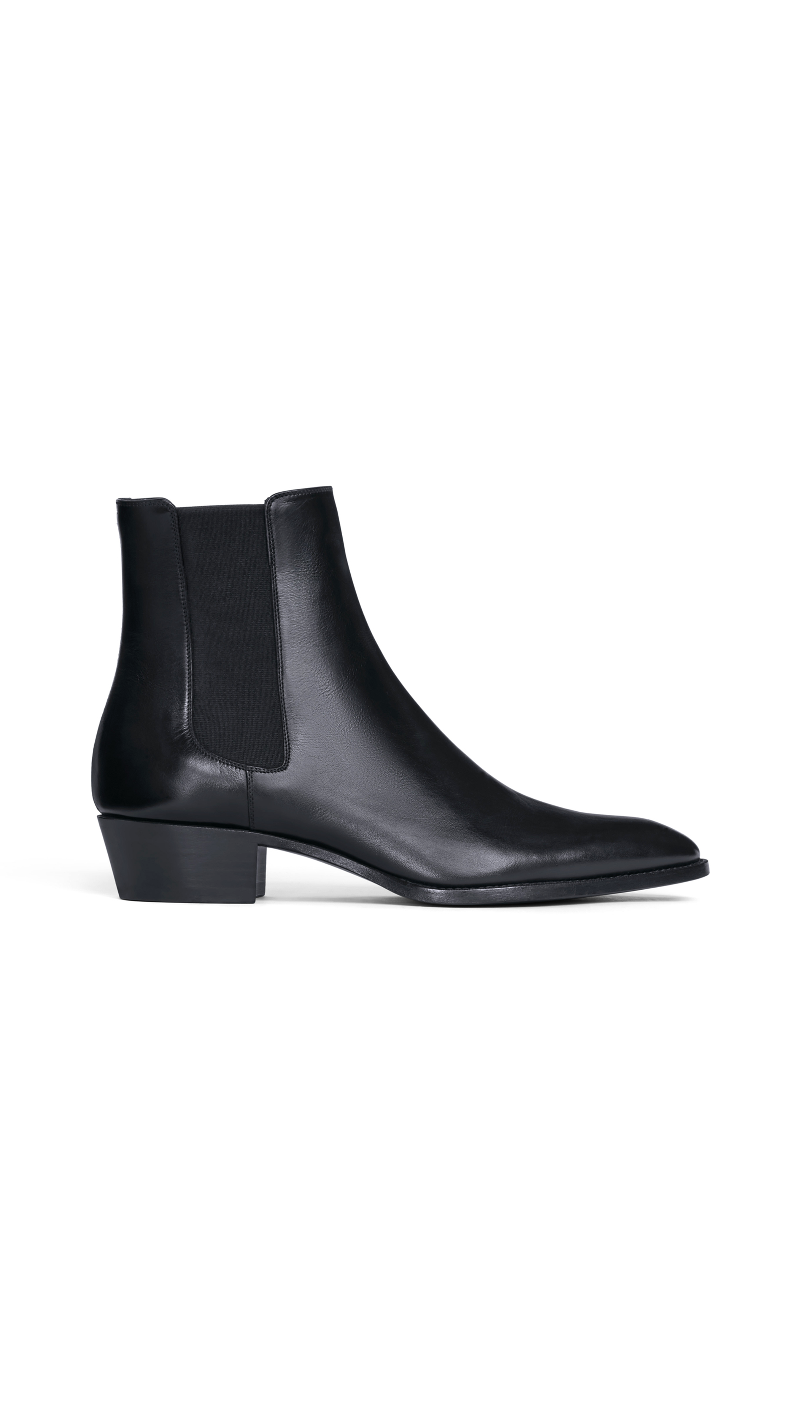 Drugstore Chelsea Boot in Shiny Calfskin - Black