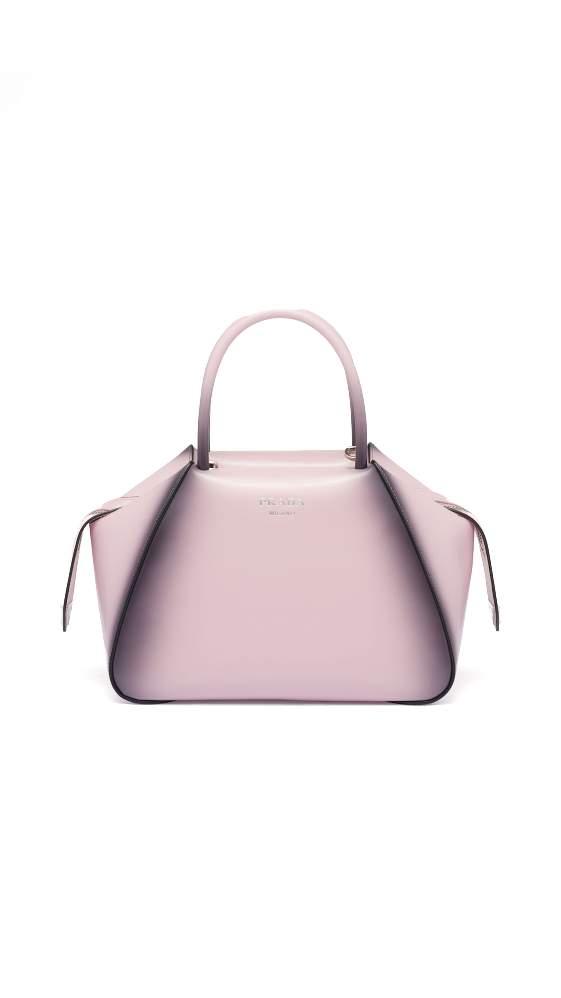 Prada Small Brushed Leather Tote