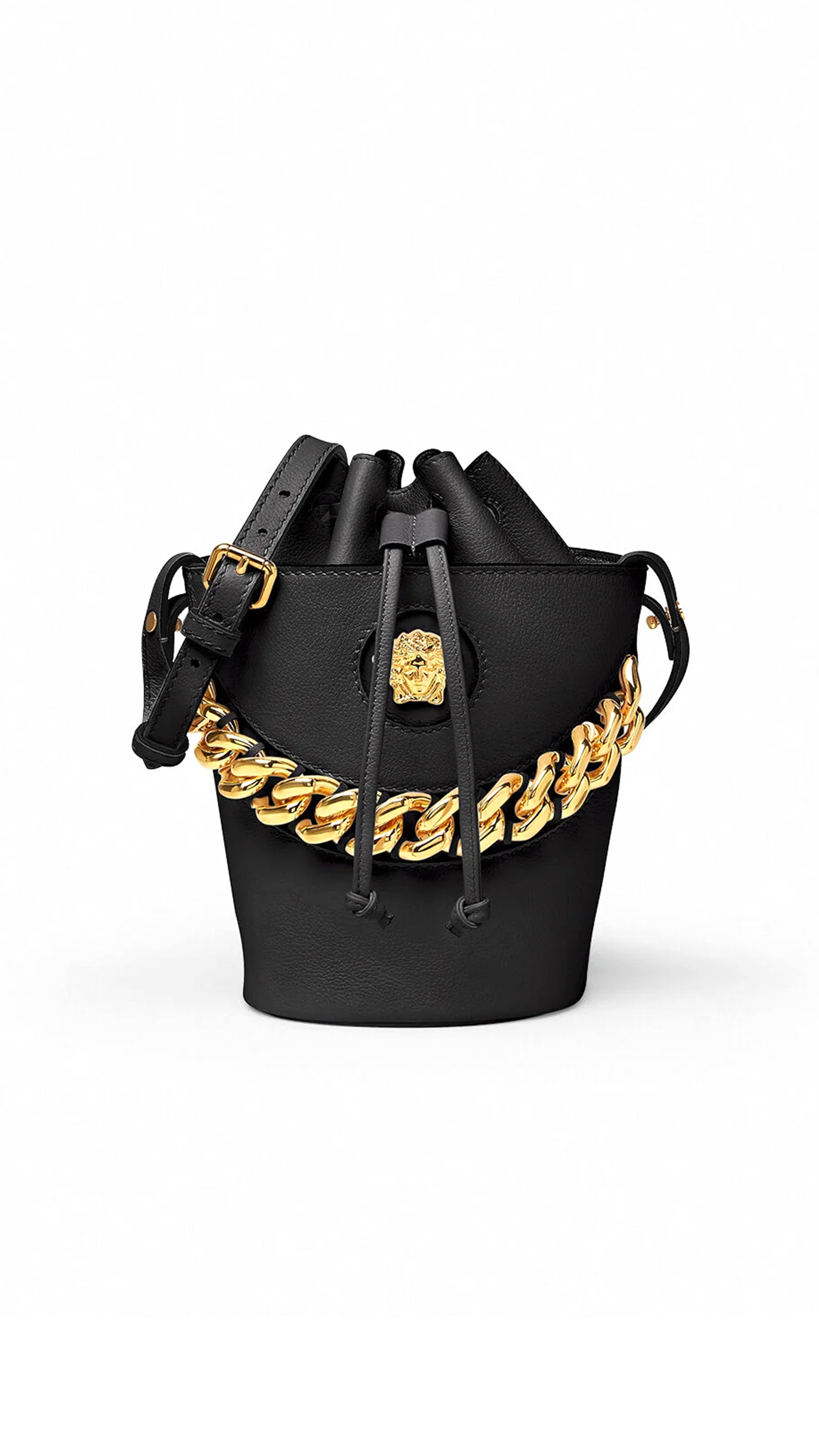 La Medusa Bucket Bag - Black