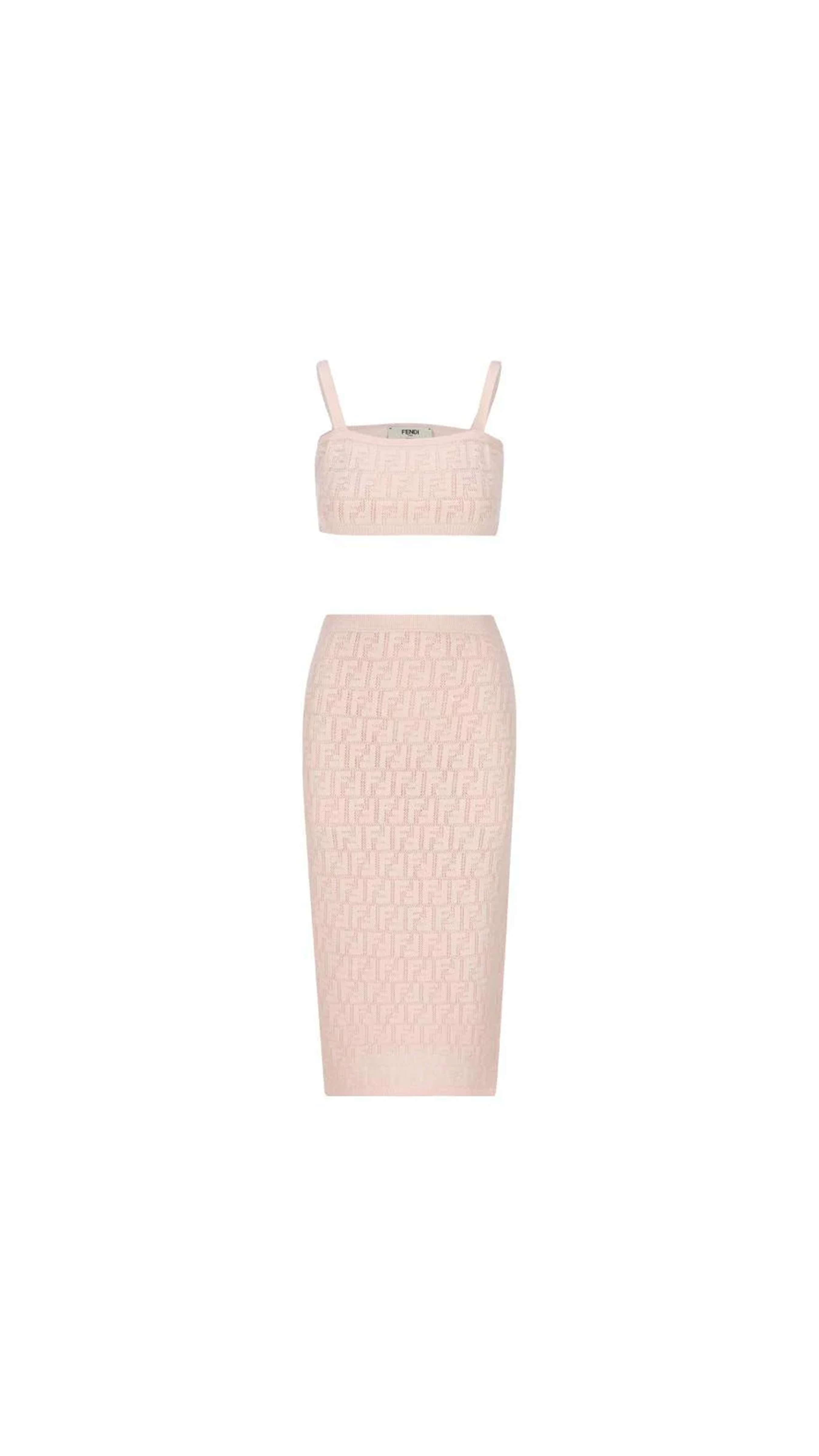 Two Piece Suit - Pale Pink