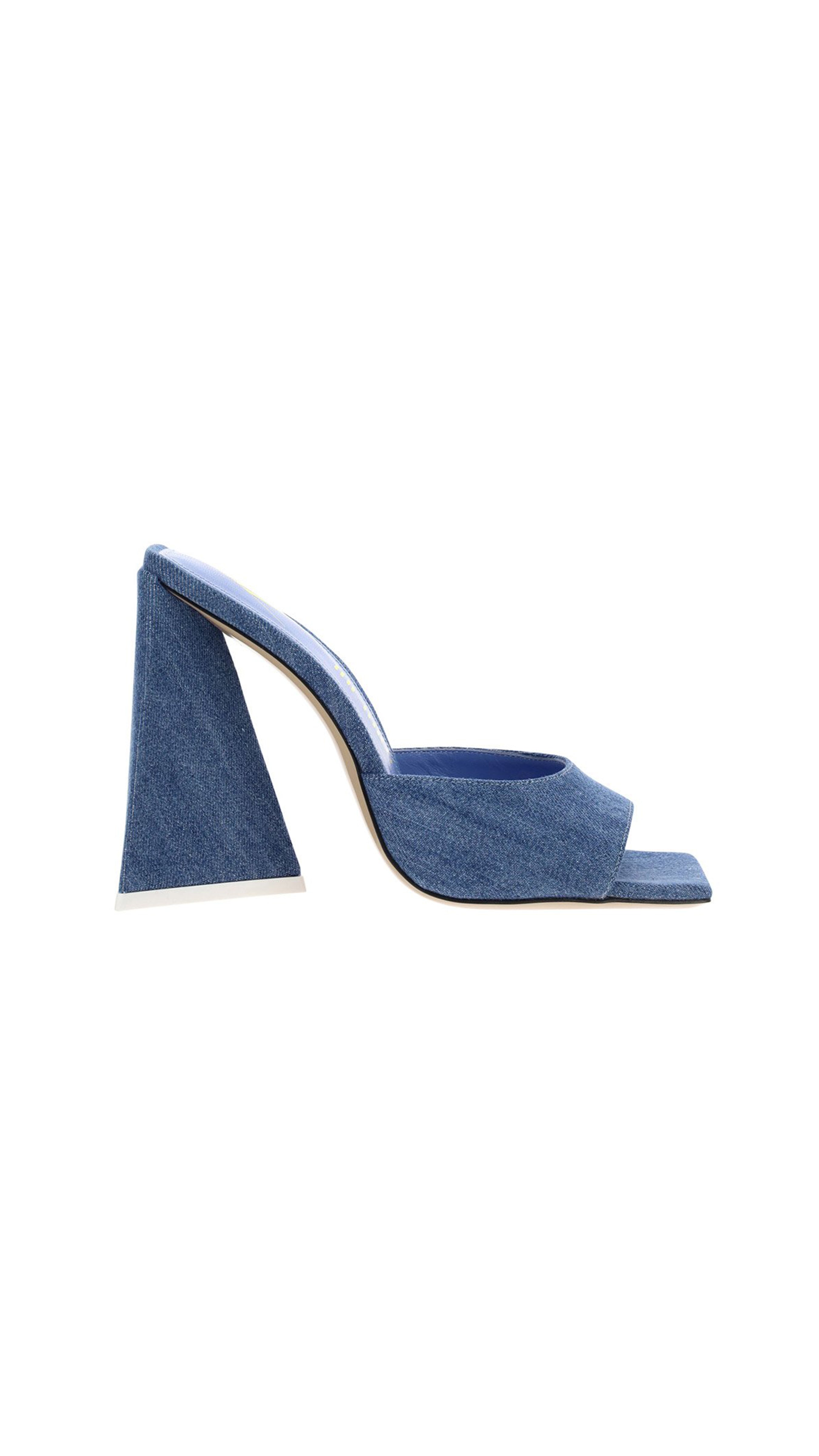 Devon Mule Shoes - Blue