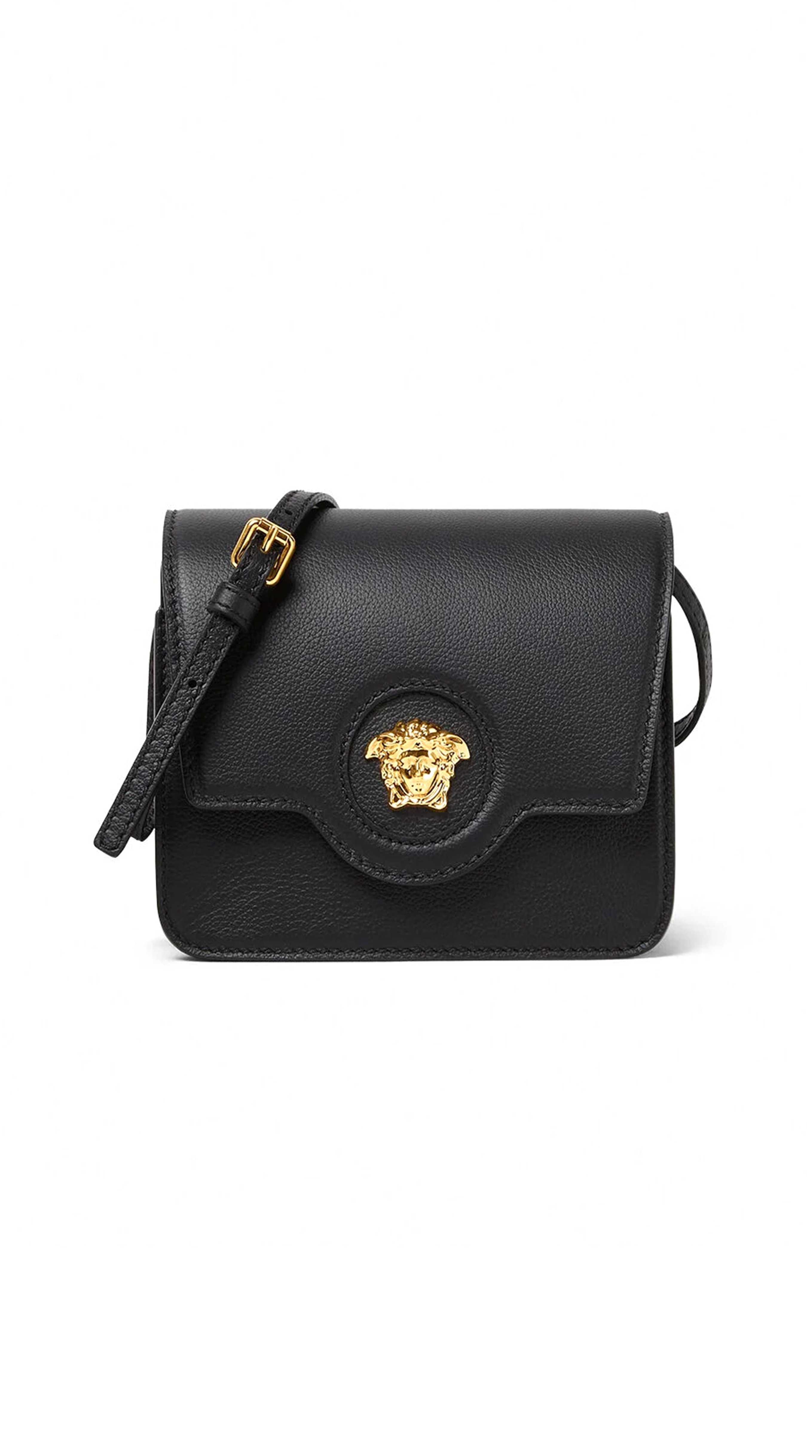 La Medusa Shoulder Bag - Black