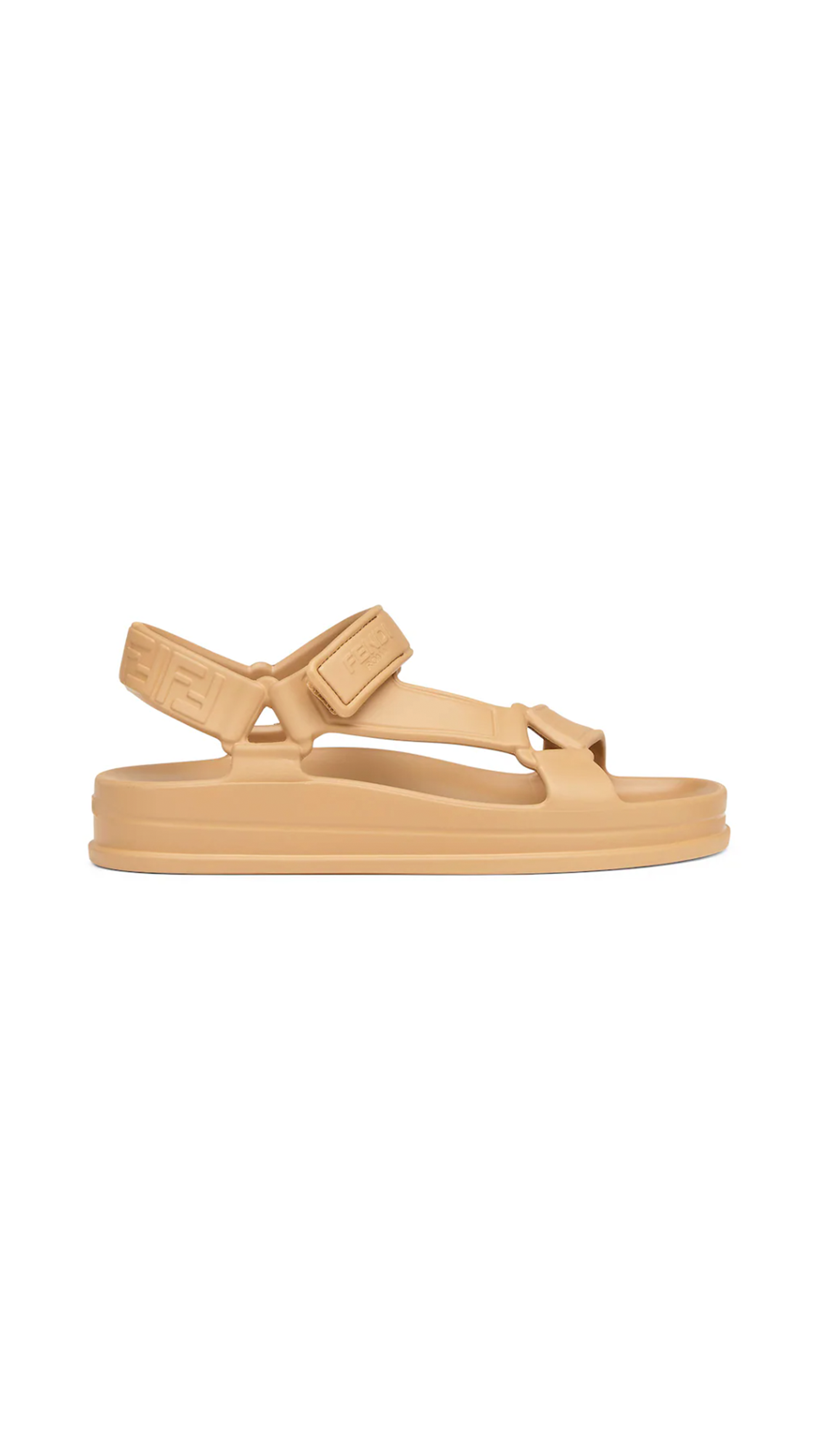 Rubber Sandals - Brown